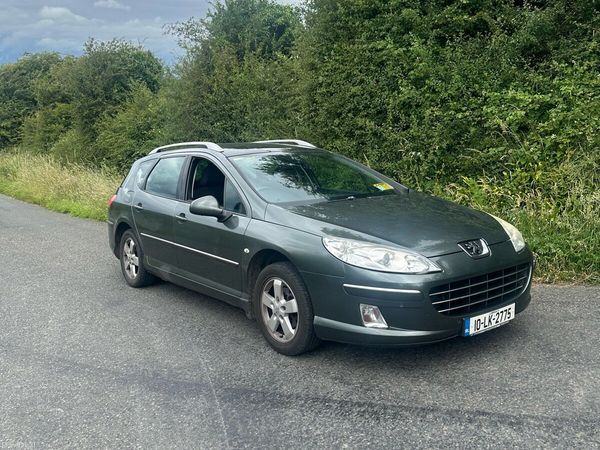 Peugeot 407 Estate/Jeep, Diesel, 2010, Grey
