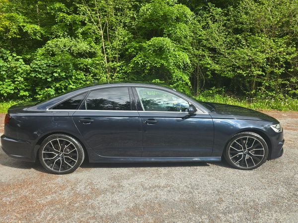 Audi A6 Saloon, Diesel, 2017, Blue