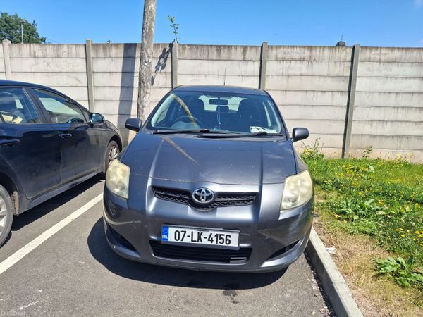 Toyota Auris Hatchback, Petrol, 2007, Grey