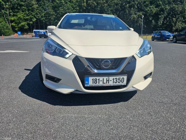 Nissan Micra Hatchback, Petrol, 2018, White