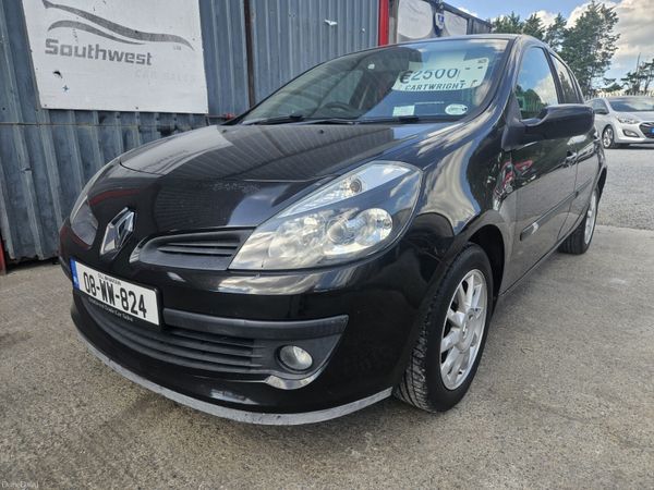 Renault Clio Hatchback, Petrol, 2008, Black
