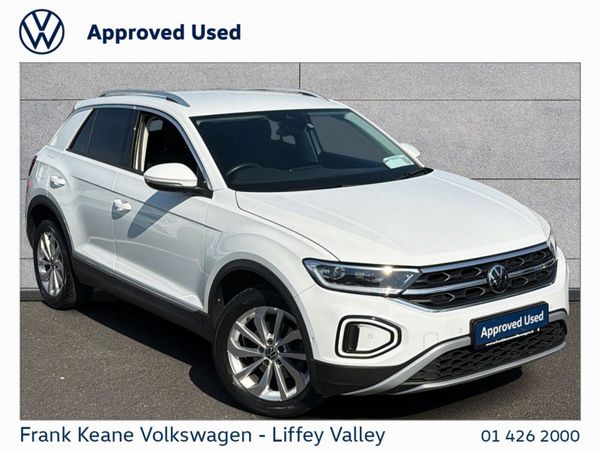 Volkswagen T-Roc SUV, Petrol, 2023, White