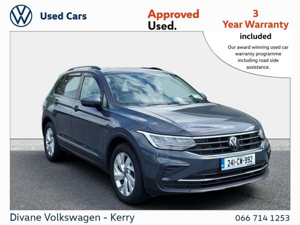 Volkswagen Tiguan SUV, Diesel, 2024, Grey