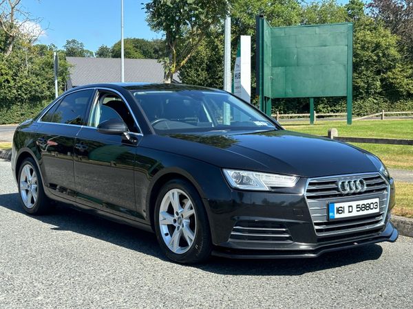 Audi A4 Saloon, Diesel, 2016, Black