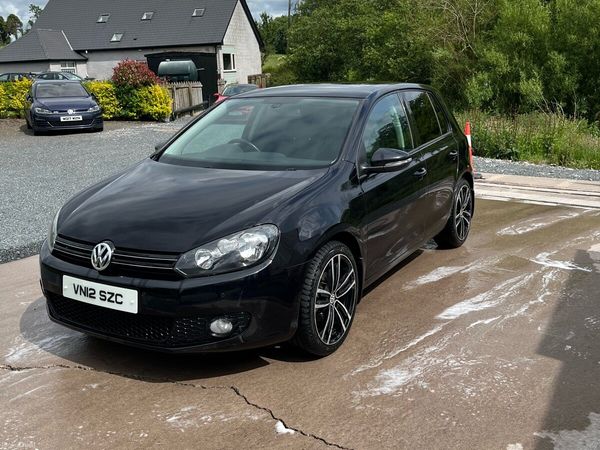 Volkswagen Golf Hatchback, Diesel, 2012, Black