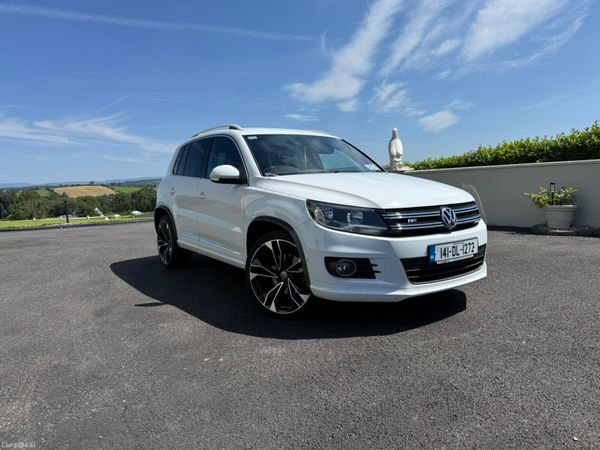 Volkswagen Tiguan SUV, Diesel, 2014, White