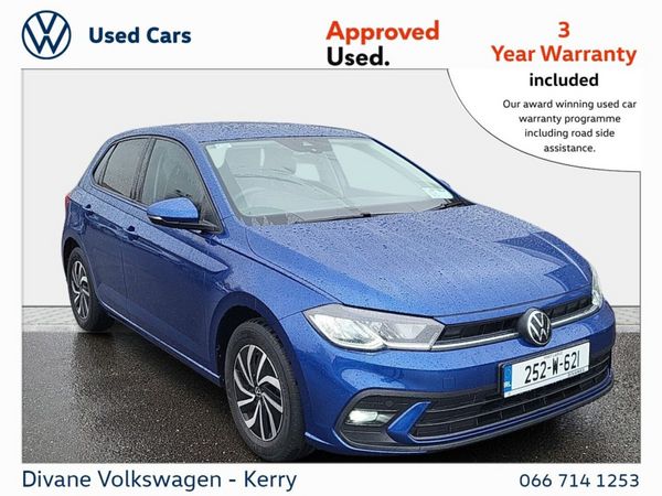 Volkswagen Polo Hatchback, Petrol, 2025, Blue