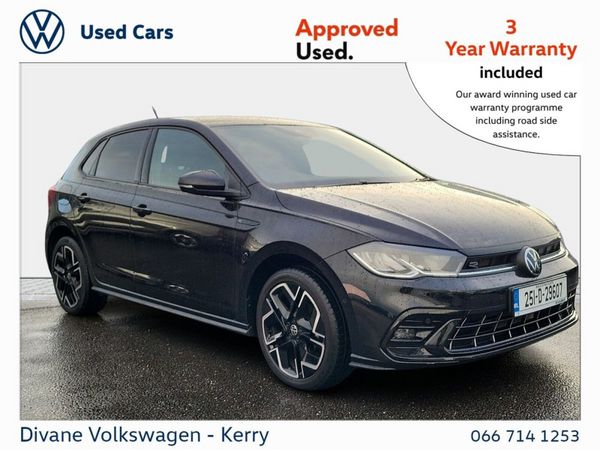 Volkswagen Polo Hatchback, Petrol, 2025, Black