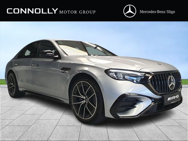 Mercedes-Benz E-Class Saloon, Petrol Plug-in Hybrid, 2026, Silver