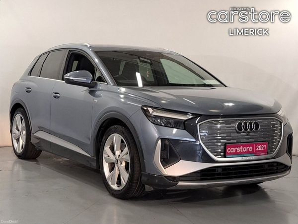 Audi Q4 e-tron SUV, Electric, 2021, Blue