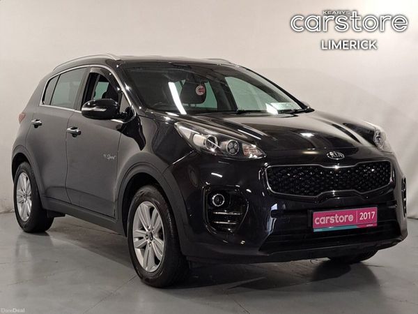 Kia Sportage SUV, Petrol, 2017, Black