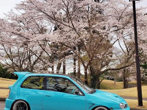 Toyota Starlet Hatchback, Petrol, 1991, Blue