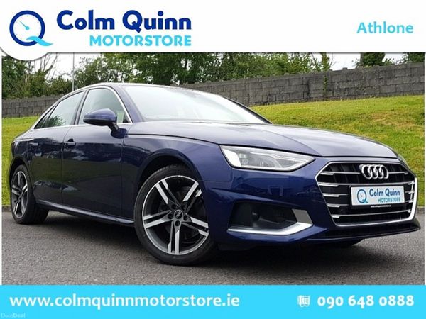Audi A4 Saloon, Diesel, 2022, Blue