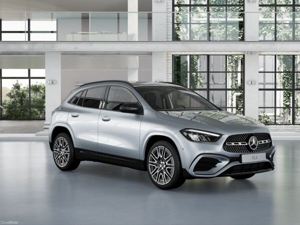Mercedes-Benz GLA SUV, Diesel Hybrid, 2026, Silver
