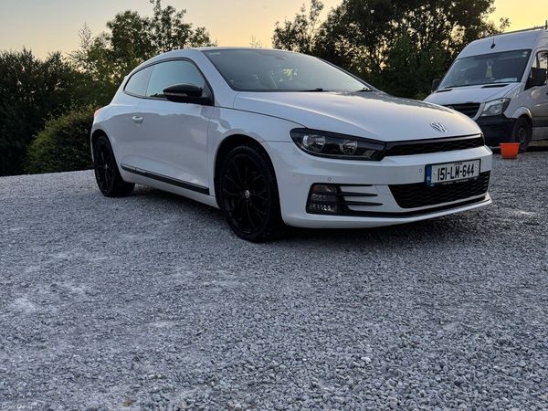 Volkswagen Scirocco Coupe, Diesel, 2015, White