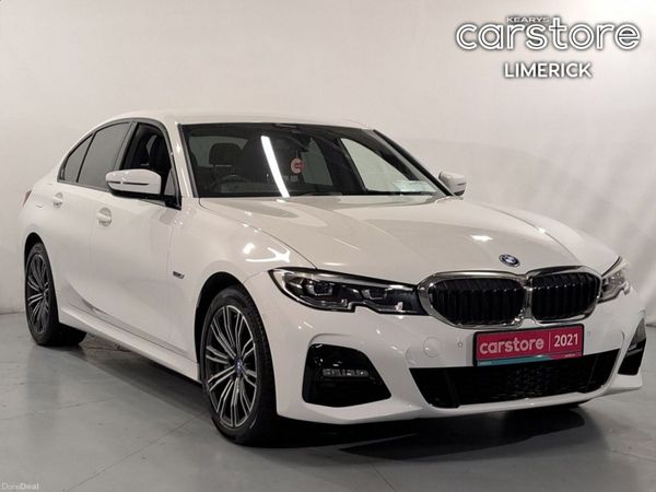 BMW 3-Series Saloon, Petrol Hybrid, 2021, White