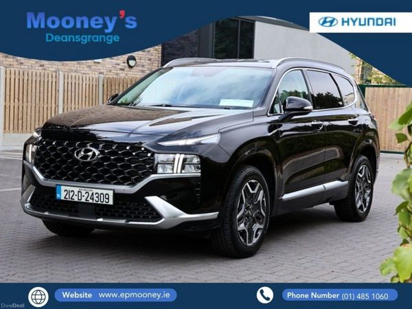 Hyundai Santa Fe SUV, Petrol Plug-in Hybrid, 2021, Black