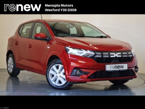 Dacia Sandero Hatchback, Petrol, 2023, Red