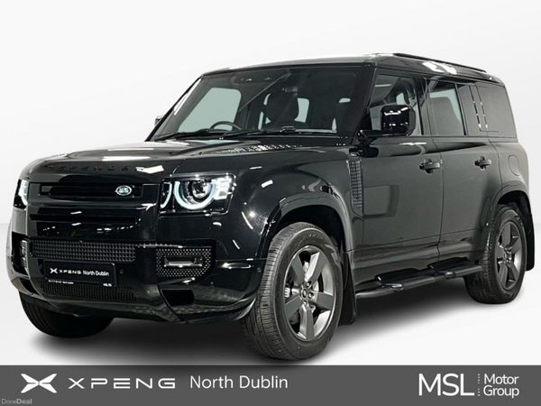 Land Rover Defender SUV, Petrol Hybrid, 2025, Black