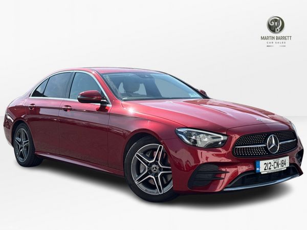 Mercedes-Benz E-Class Saloon, Diesel, 2021, Red
