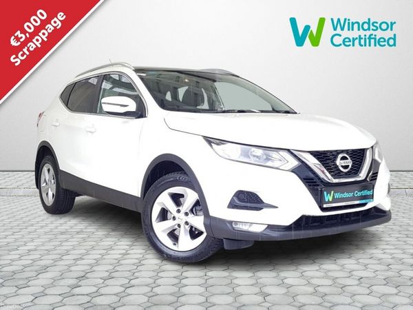 Nissan Qashqai SUV, Petrol, 2021, White