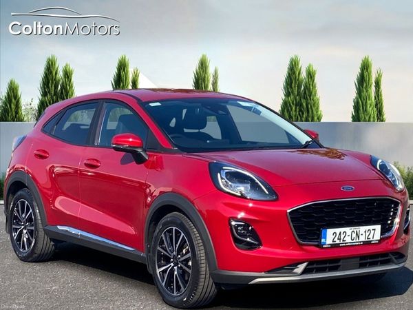 Ford Puma SUV, Petrol Hybrid, 2024, Red