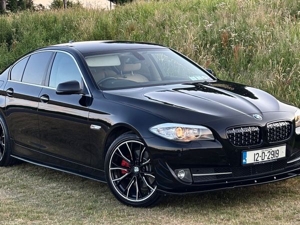 BMW 5-Series Saloon, Diesel, 2012, Black