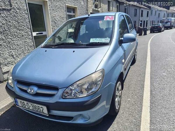 Hyundai Getz Hatchback, Petrol, 2008, Blue