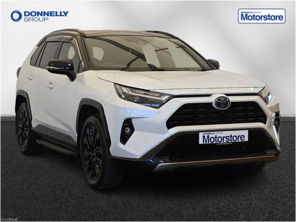 Toyota RAV4 Estate, Petrol Hybrid, 2023, White