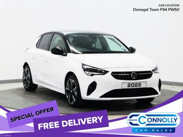 Vauxhall Corsa Hatchback, Electric, 2022, White