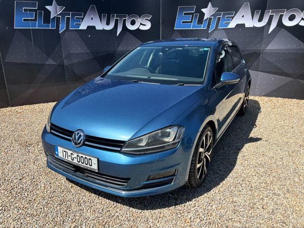 Volkswagen Golf Hatchback, Petrol, 2017, Blue