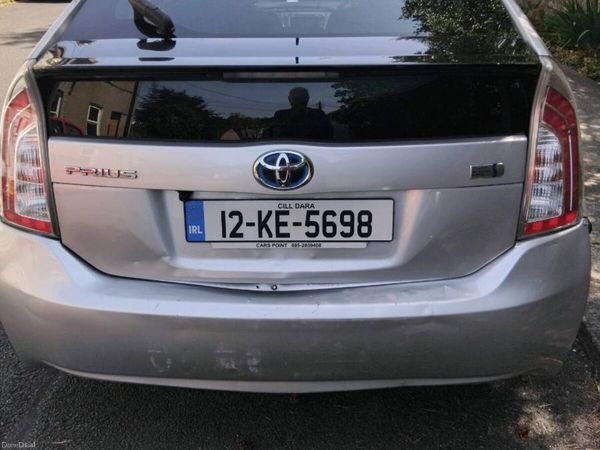 Toyota Prius Hatchback, Petrol Hybrid, 2012, Silver