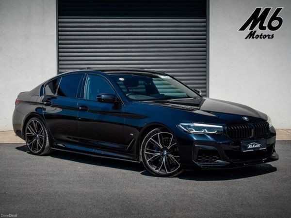 BMW 5-Series Saloon, Diesel, 2020, Black