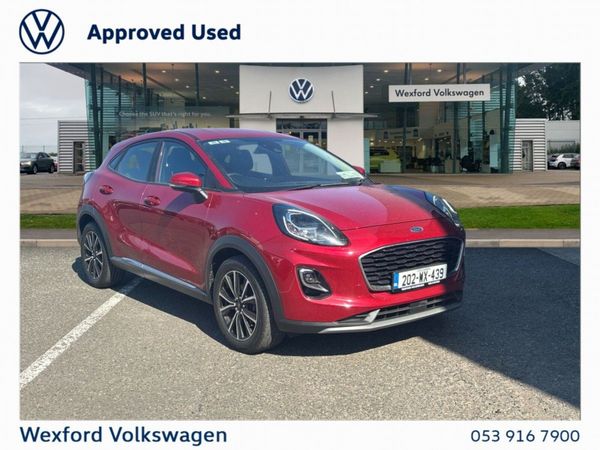 Ford Puma MPV, Petrol Hybrid, 2020, Red