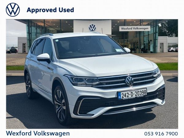 Volkswagen Tiguan Allspace SUV, Diesel, 2024, White