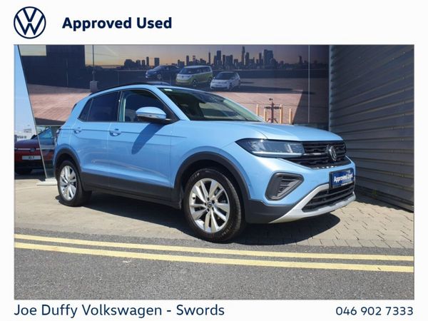 Volkswagen T-Cross Estate, Petrol, 2024, Blue