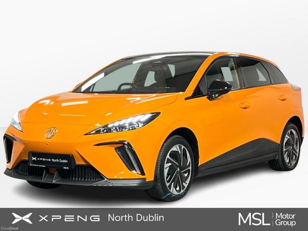 MG MG4 Hatchback, Electric, 2023, Orange