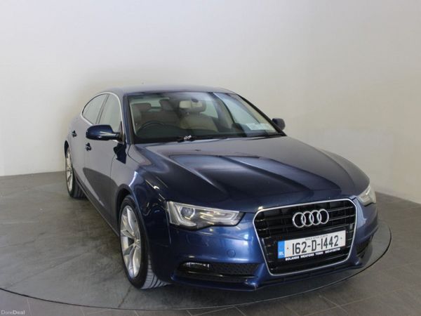 Audi A5 Hatchback, Diesel, 2016, Blue