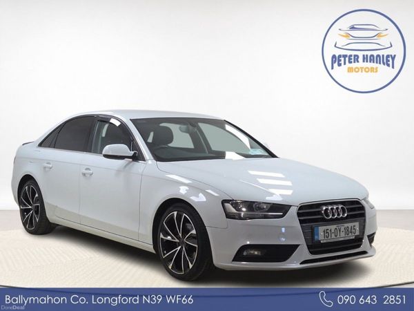 Audi A4 Saloon, Diesel, 2015, White