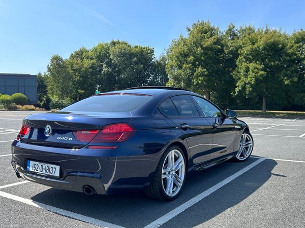 BMW 6-Series Saloon, Diesel, 2015, Blue