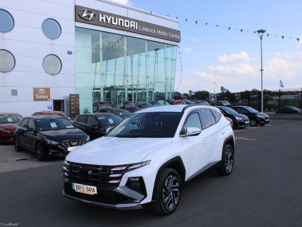 Hyundai Tucson SUV, Petrol Hybrid, 2024, White