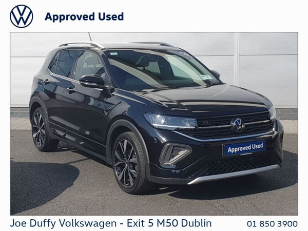Volkswagen T-Cross Estate, Petrol, 2024, Black