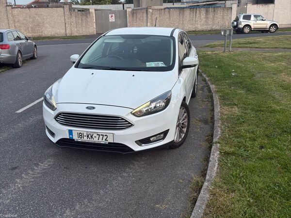 Ford Focus Hatchback, Diesel, 2018, White