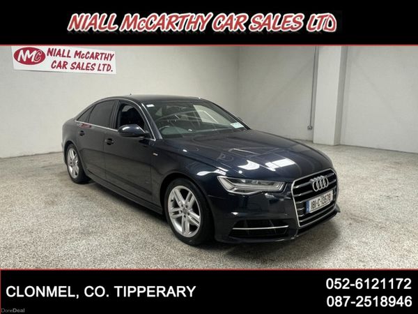 Audi A6 Saloon, Diesel, 2018, Blue