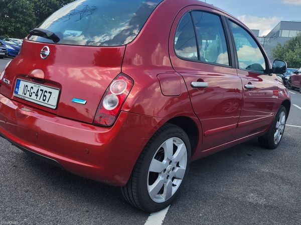 Nissan Micra Hatchback, Petrol, 2010, Red