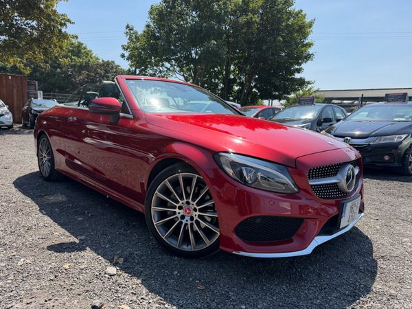 Mercedes-Benz C-Class Convertible, Petrol, 2016, Red