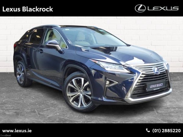 Lexus RX450H Estate, Petrol Hybrid, 2018, Blue