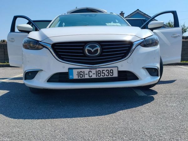 Mazda Mazda6 Estate, Diesel, 2016, White