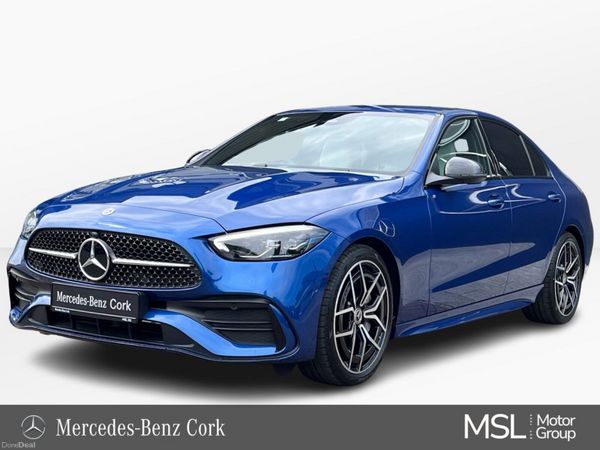Mercedes-Benz C-Class Saloon, Diesel Hybrid, 2026, Blue