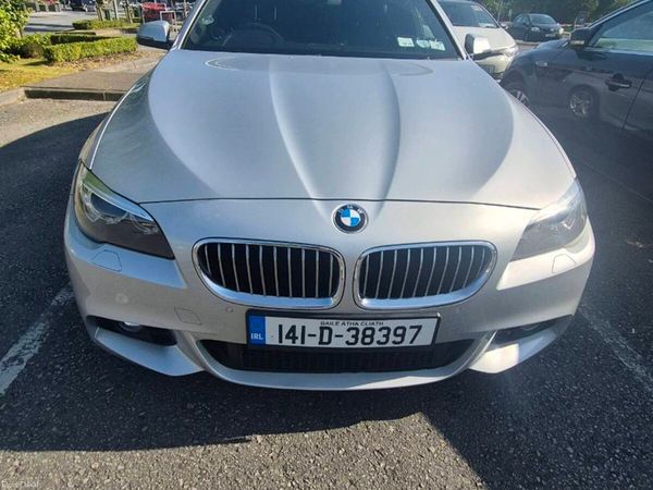 BMW 5-Series Saloon, Diesel, 2014, Silver